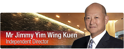 Mr Jimmy Yim Wing Kuen